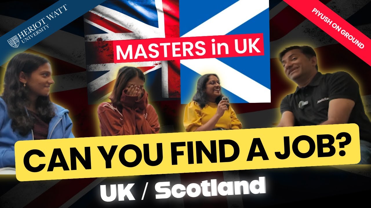 UK Job Crisis for Indians? Brutal Truth from Graduates! 🇬🇧 Heriot-Watt University Edinburgh Campus
