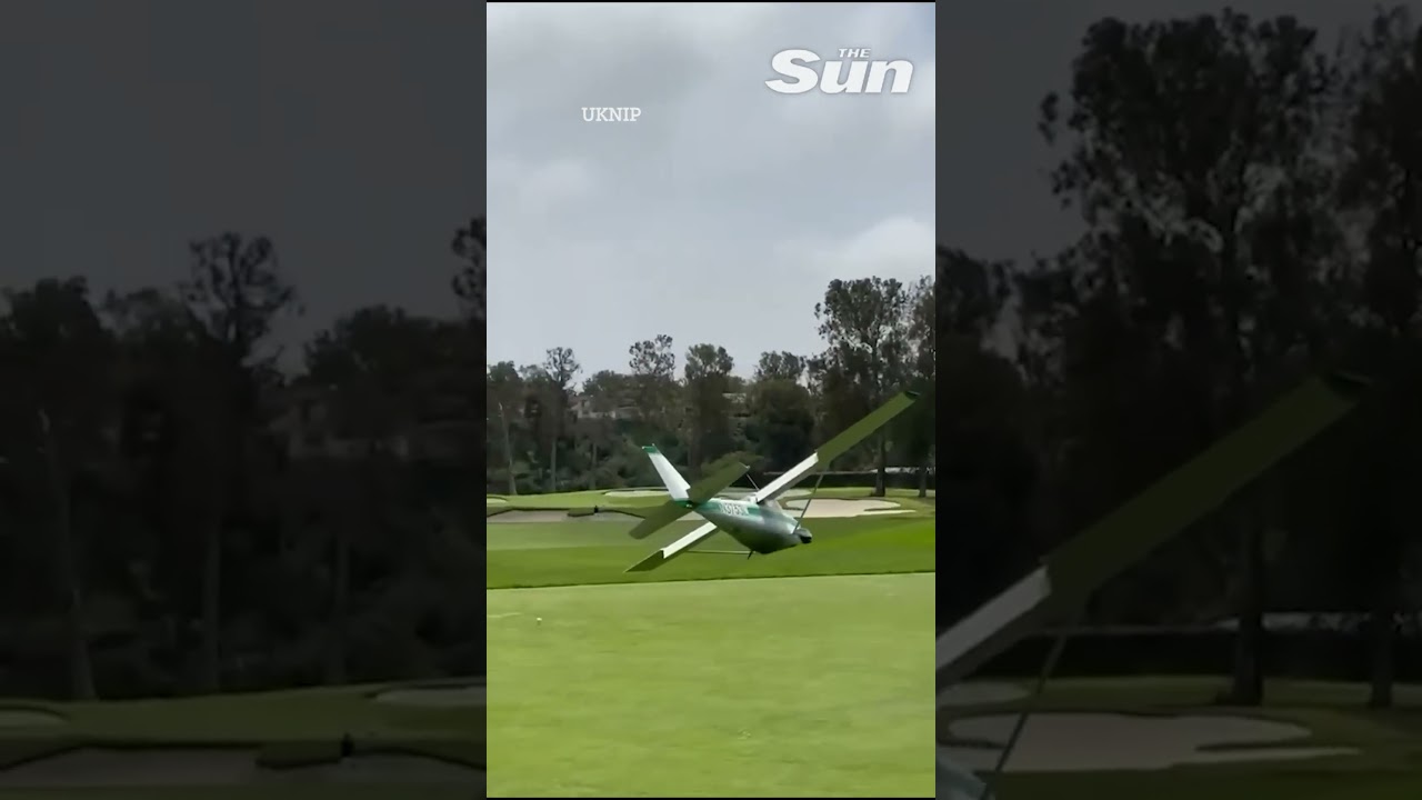 Cessna plane makes emergency landing at LA golf club