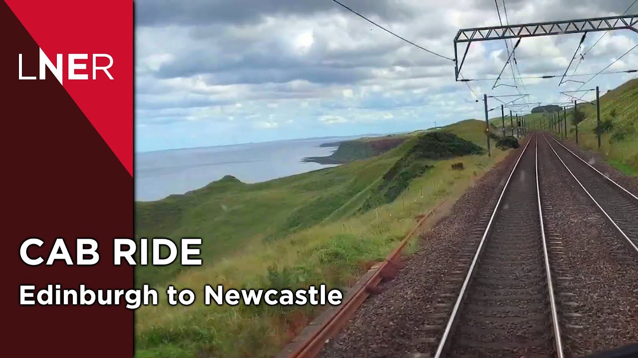 CAB RIDE | Edinburgh to Newcastle timelapse