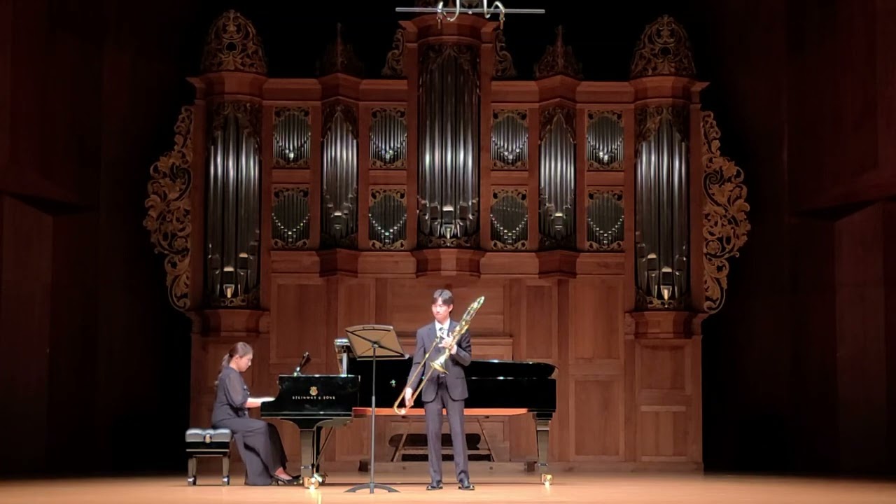 Gilles Rocha Fly or Die, for Trombone and Piano. Graduation Recital of Jisoo Park  Live Performance