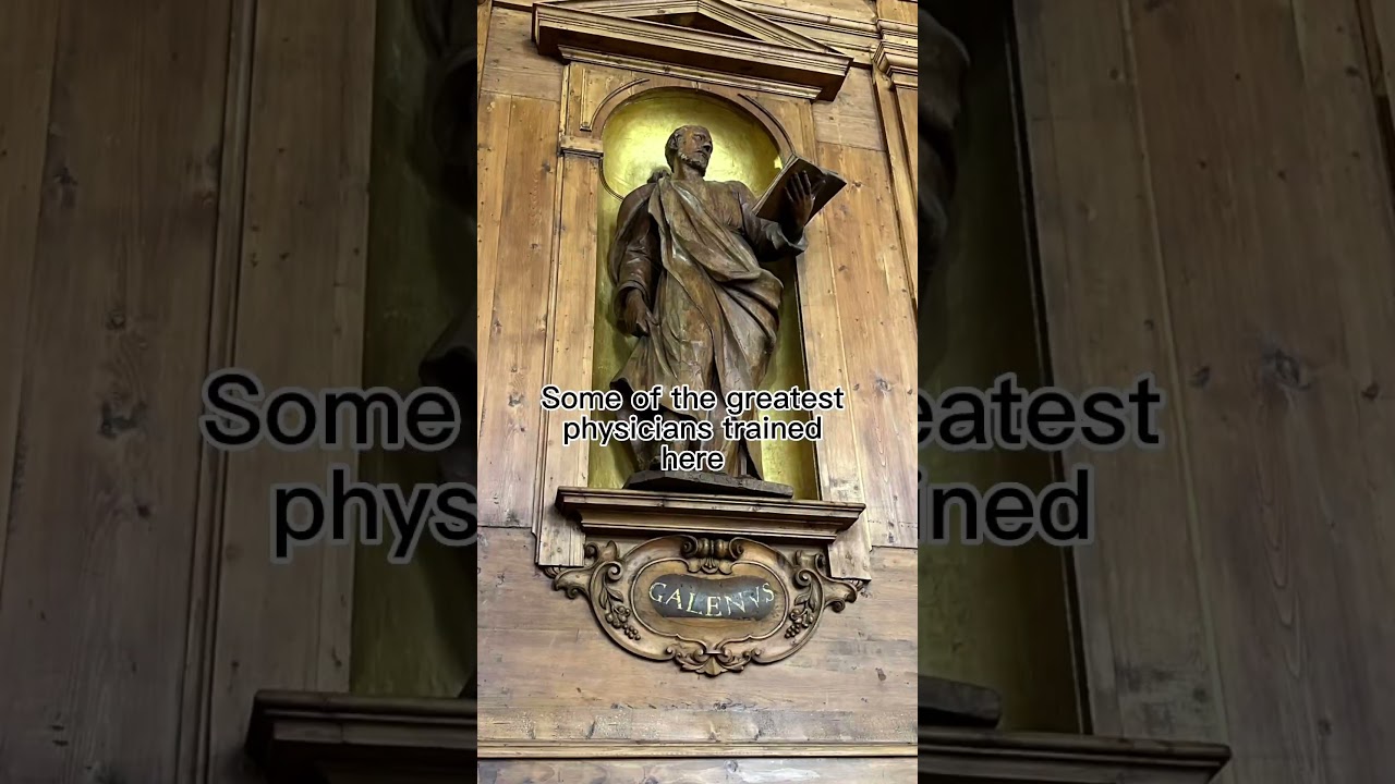 Travel With Me To The World's Oldest Medical School!