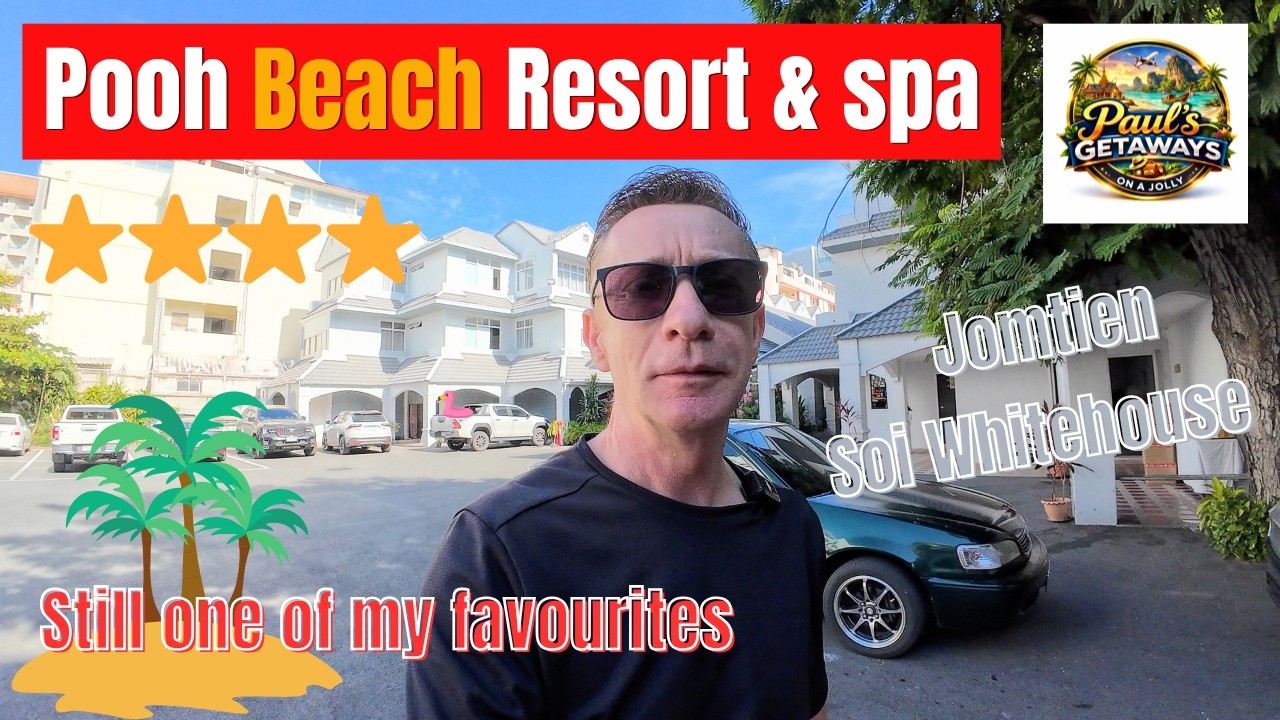 Pooh Beach Resort & Spa 🏖️- Relaxing by the Beach in Jomtien  🏖️ Pattaya 🏨