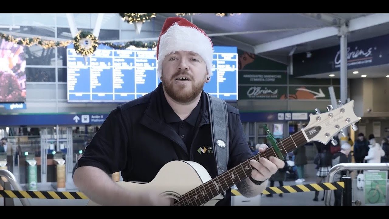 Christmas Wish - check out Iarnród Éireann Driver Adam's seasonal song!