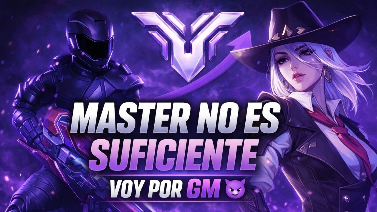 Intentando llegar a GM con Sojourn y Ashe 😈😈😈  Ranked Master