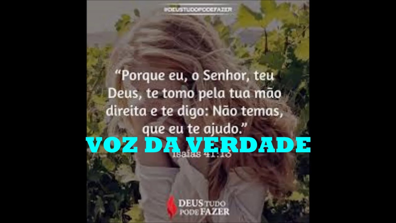 Voz da verdade aproximação playblack com legenda