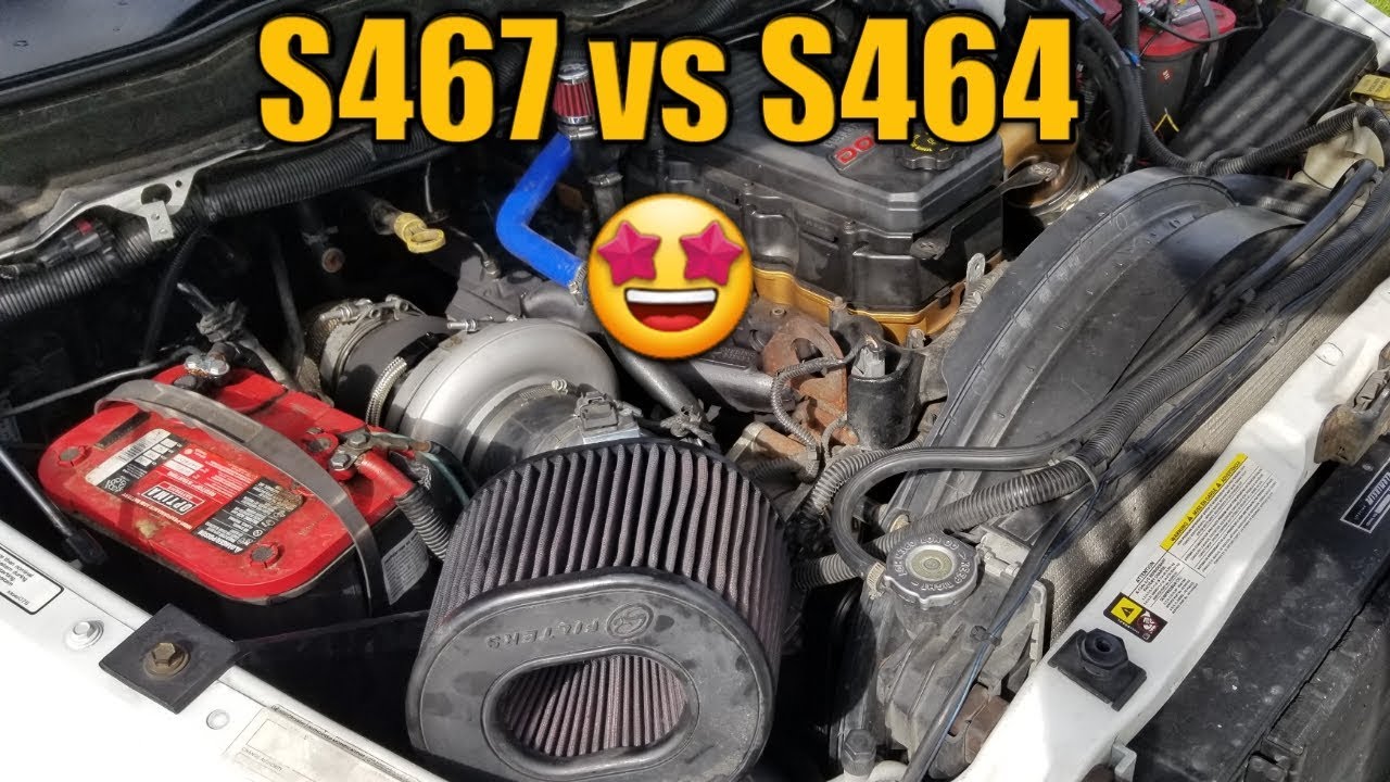 INSTALLED S464 SMEDING DIESEL TURBO ON MY CUMMINS