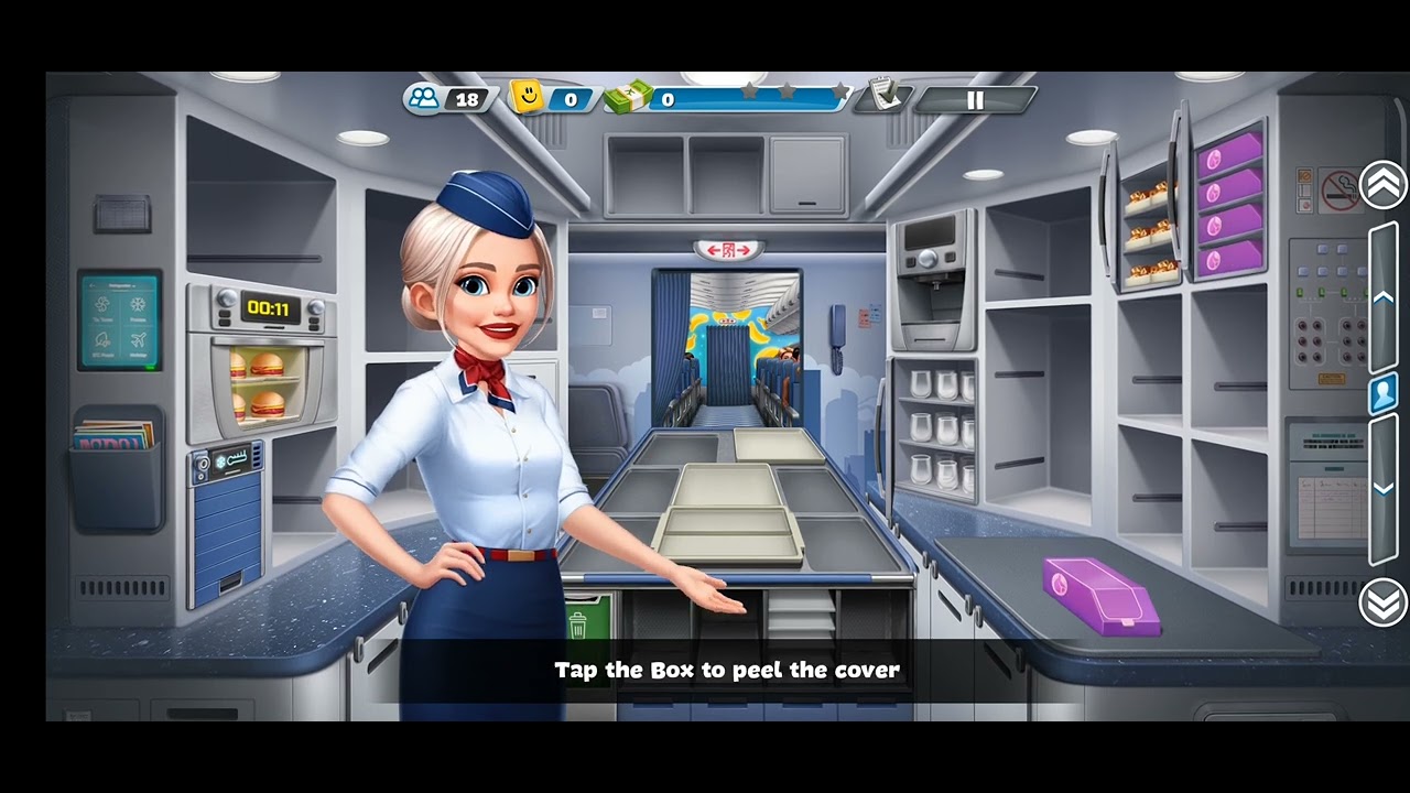 Airplane Chefs Level 1-10 #airplanechefs #cookinggameplay