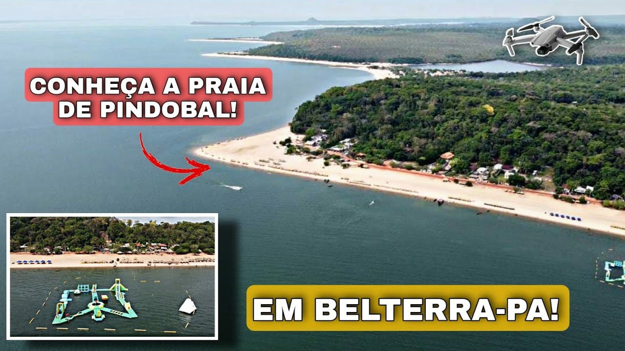CONHE&Ccedil;A A PRAIA DE PINDOBAL LOCALIZA&Ccedil;&Atilde;O NA CIDADE DE  BELTERRA-PA!