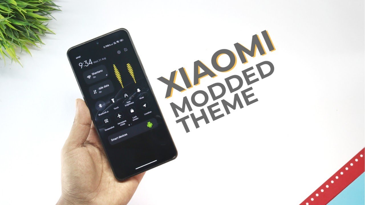 Miui 12.5/Miui 13 Theme - Modded Miui 13 Control Centre,Settings Ui & Lockscreen
