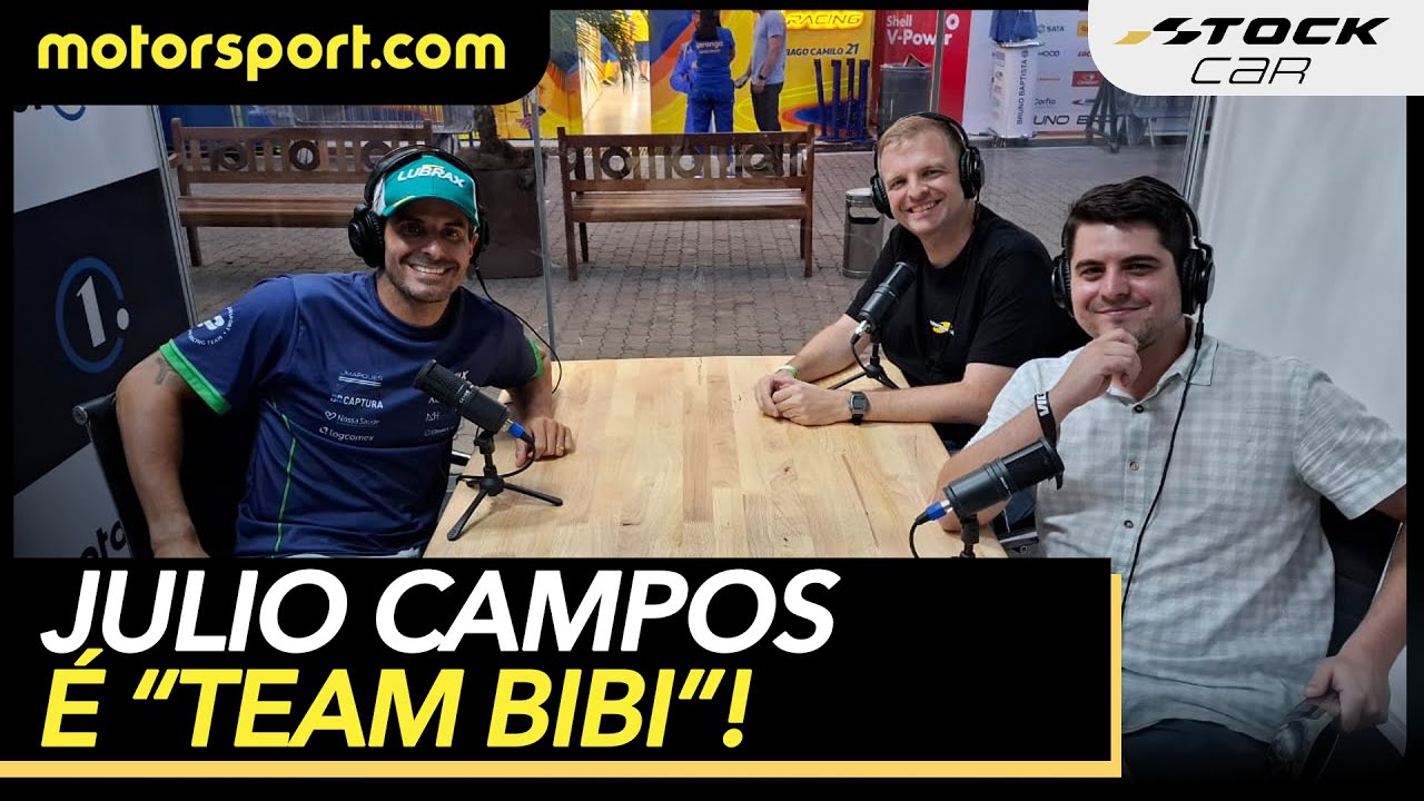 Julinho EMOCIONA ao falar do irmão, comenta BORTOLETO e AMIZADE com ZONTA e MIRA TÍTULO da Stock Car