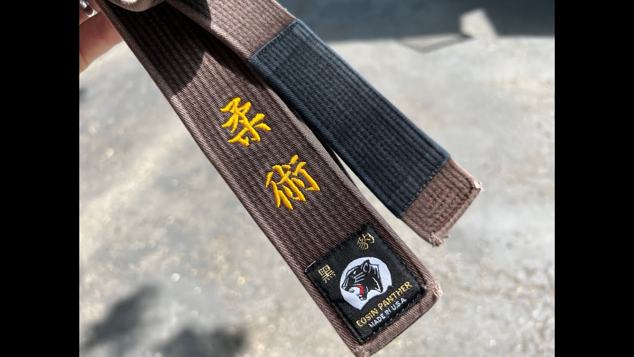 Eosin Panther Deluxe Soft Brown Belt Unboxing