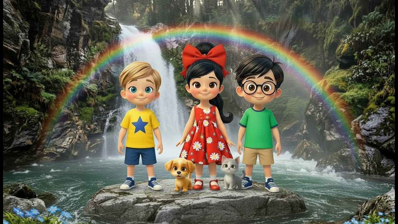 Discover the Color Rainbow | Learn Colors with Kael