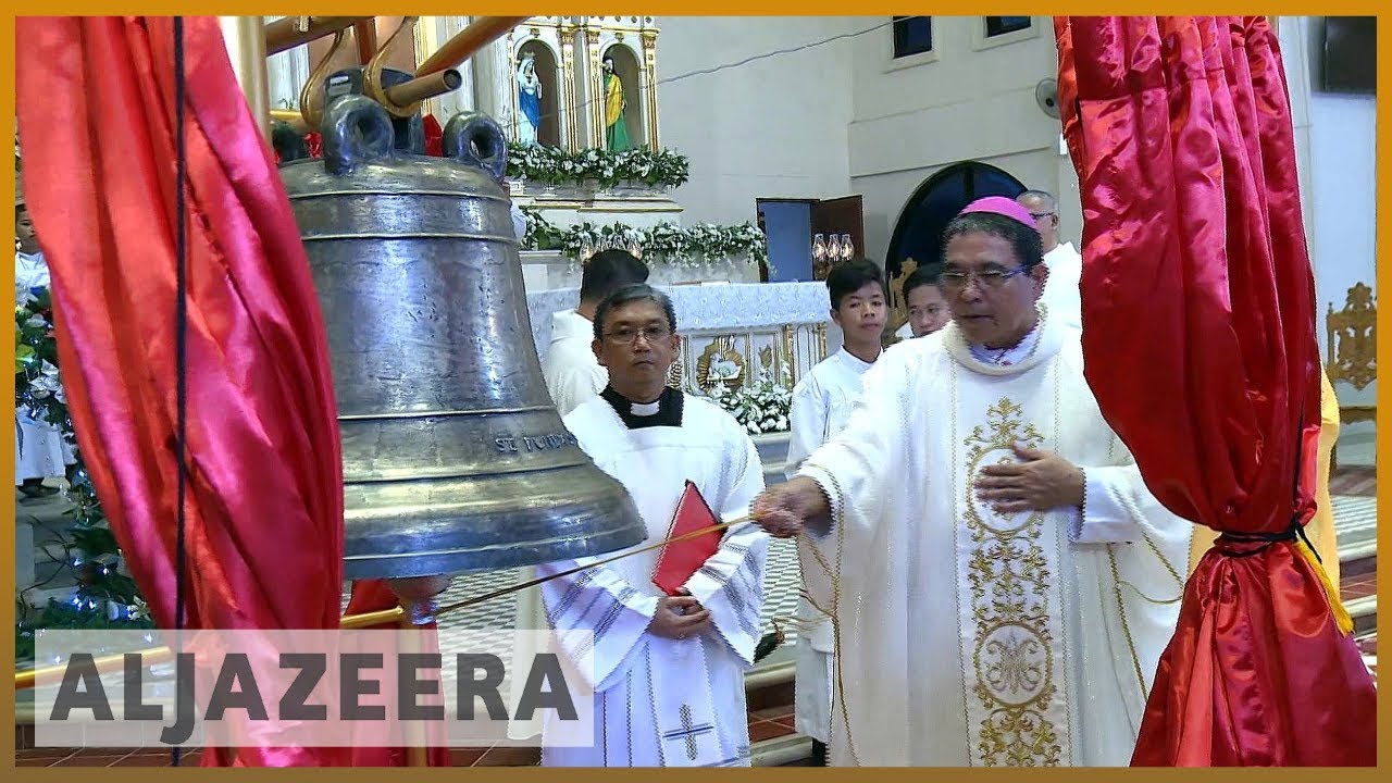 🇵🇭🔔Philippines celebrates as Balangiga church bells toll again | Al Jazeera English