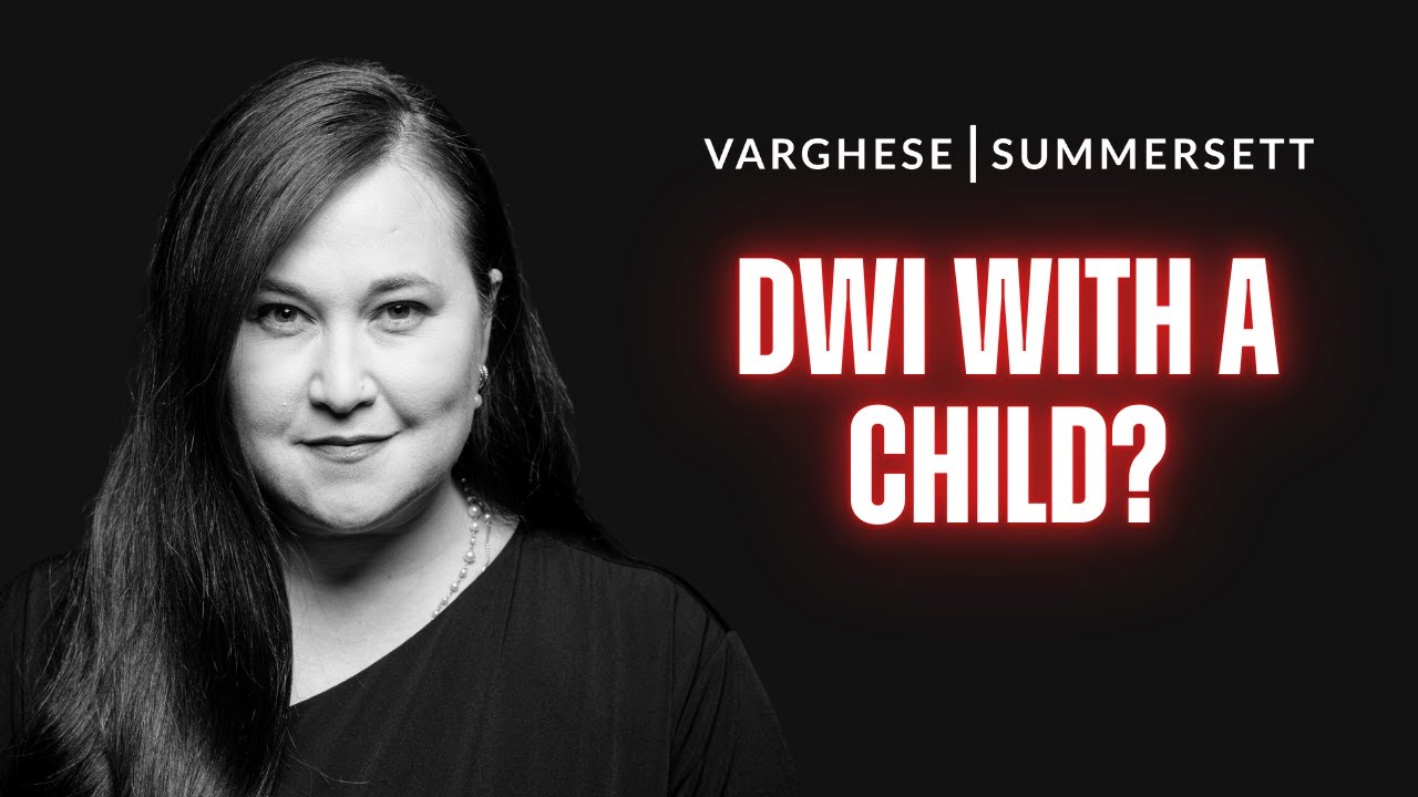 What's the punishment for DWI with a child?