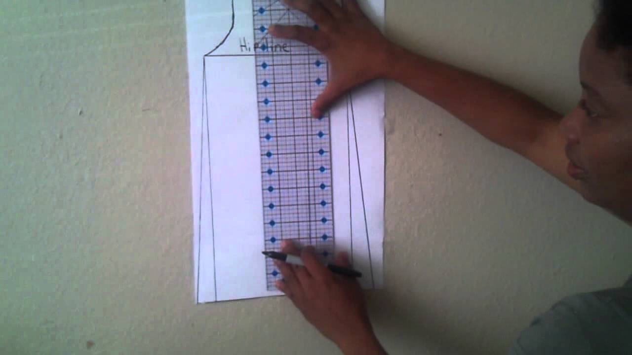 How to make a wide leg, gaucho, and split skirt pant pattern