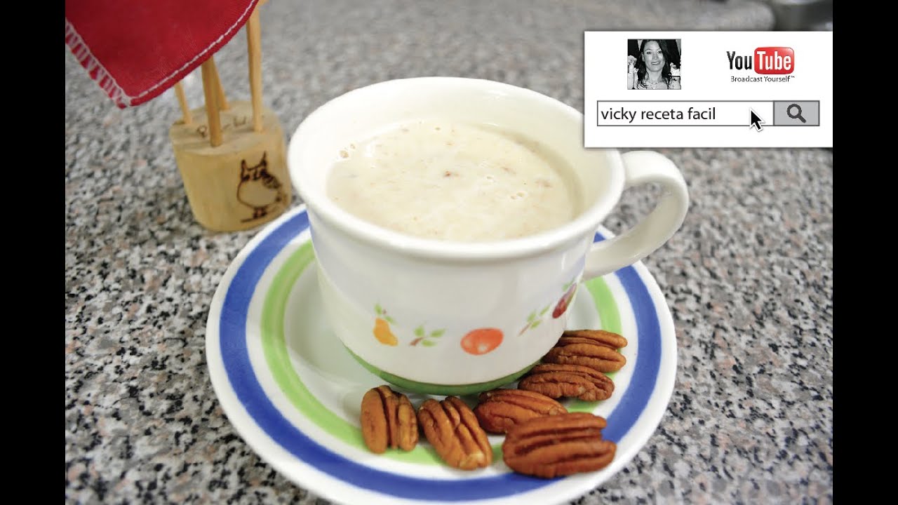 ATOLE DE NUEZ | Vicky Receta Facil