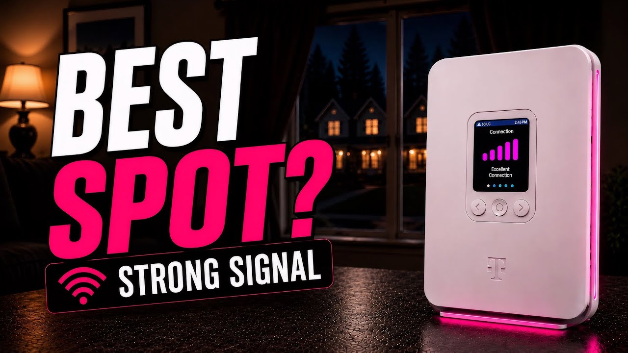 Где лучше всего установить T-Mobile G5AR? Я проверил все места 😳