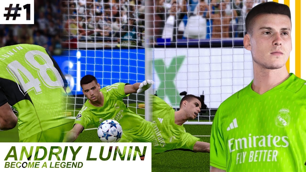 Gw Mencoba Menjadi Andriy Lunin || BECOME A LEGEND - FOOTBALL LIFE 2024 PC