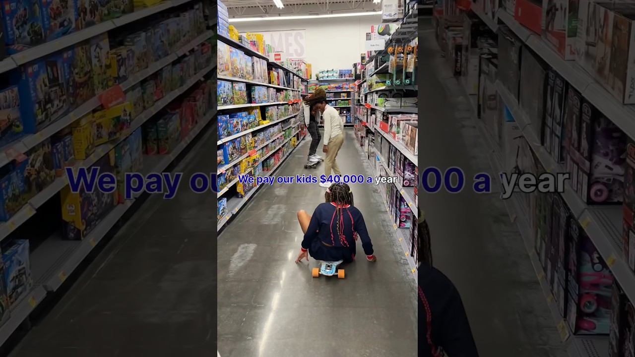 We pay our kids $40,000 a year! Here&rsquo;s what they do with it ⬆️