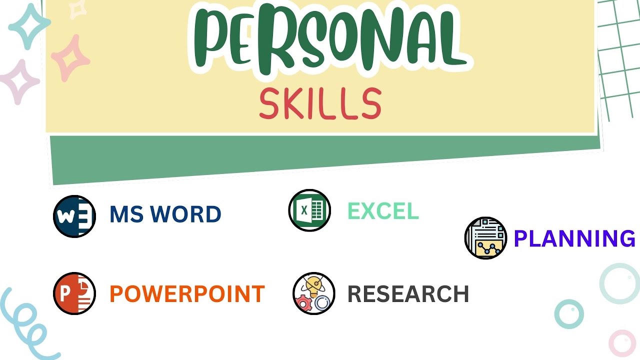 PERSONAL SKILLS | JOB SKILLS #shorts