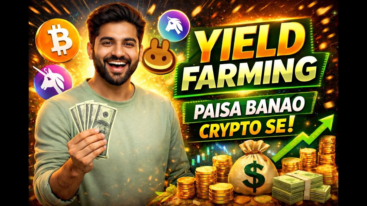 🔥Yield Farming Kya Hoti Hai? | Crypto Se Passive Income Ka Asaan Tarika | Urdu / Hindi