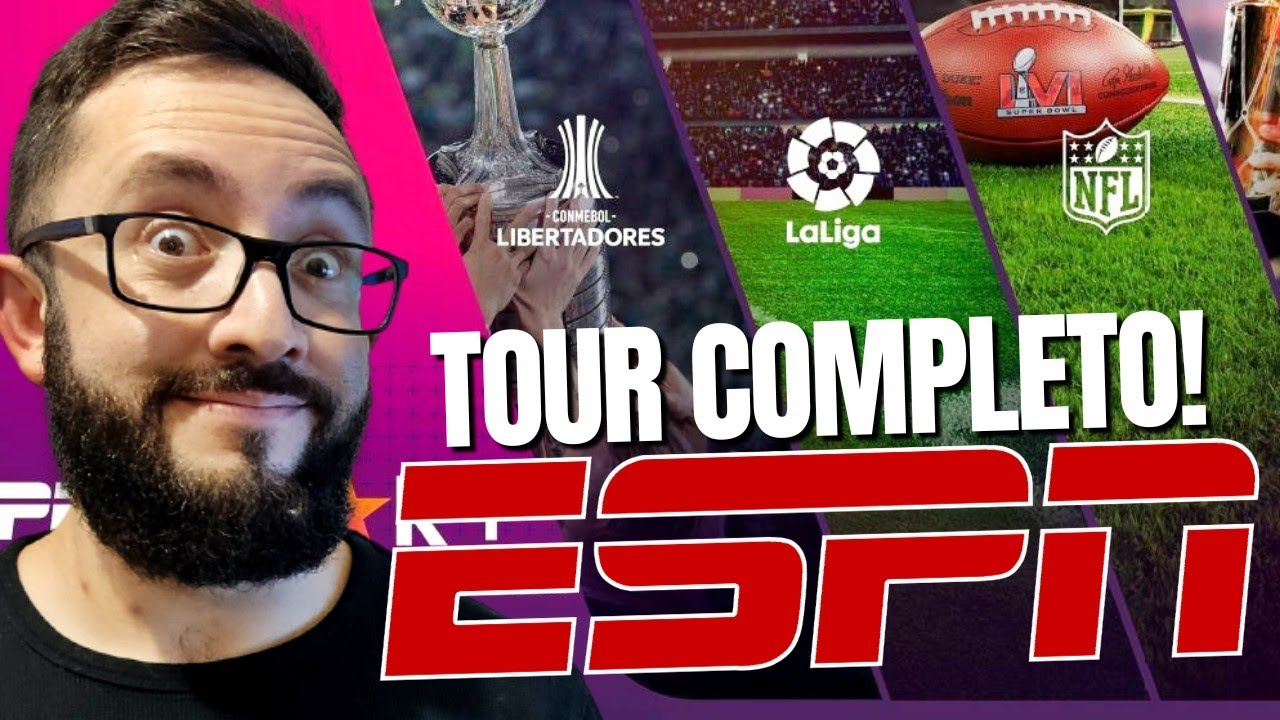 ESPN No Star Plus | O TOUR MAIS COMPLETO Do Youtube! O Melhor Pra Ver Esportes?