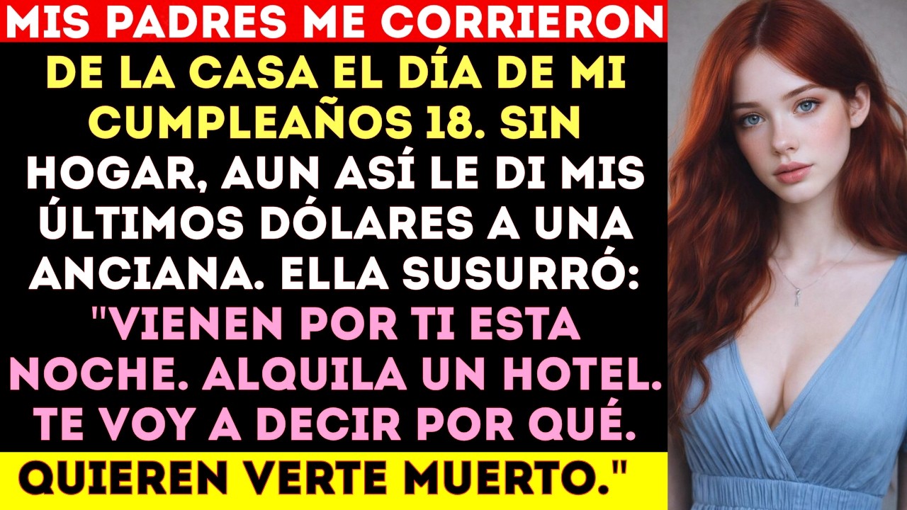 MI FAMILIA ME ABANDONÓ EN UNA TORMENTA DE NIEVE A LOS 18 AÑOS… UNA MUJER SIN HOGAR ME SALVÓ #viral