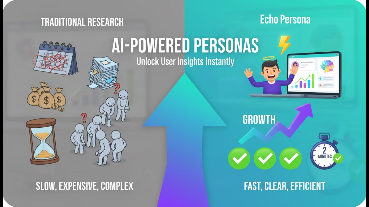 Echo Persona: AI Customer Research in Minutes, Not Months