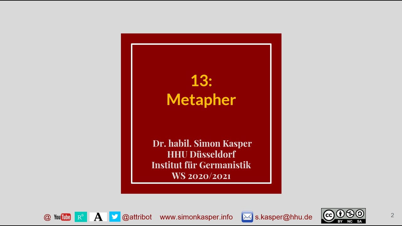 13 Semantik: Metapher