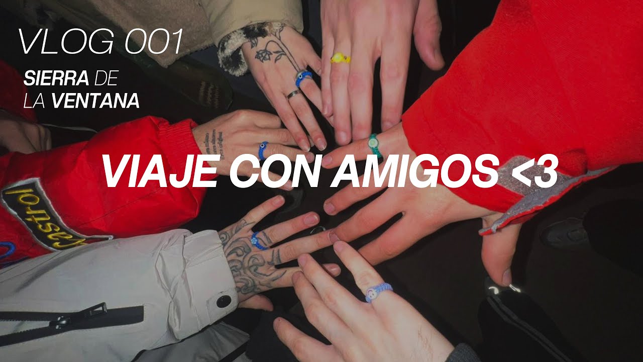 1 SEMANA CONVIVIENDO CON AMIGOS - VLOG SIERRA (primer vlog)