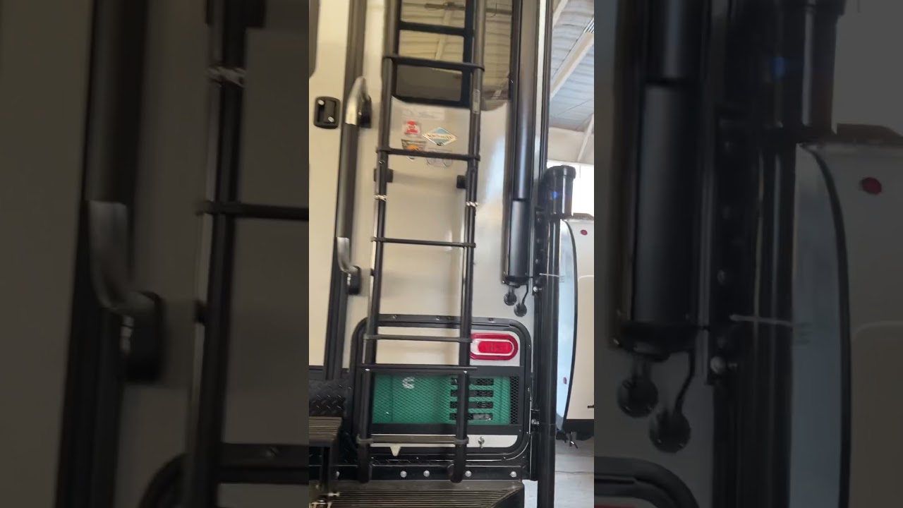 My 2022 Arctic Fox 865 truck camper by Northwood&hellip; outside.