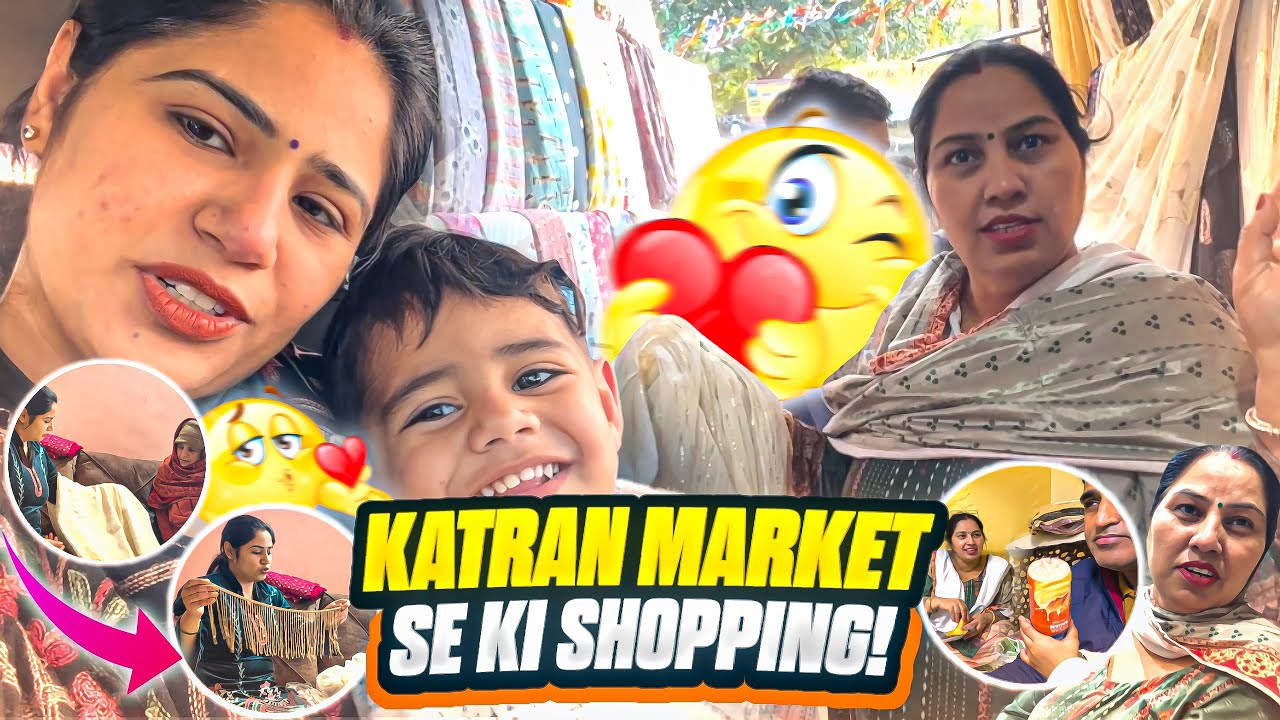 Katran market se ki shopping 🛍️ ||Deepanshirana #shopping #katranmarketlatest #katranmarketdelhi 
