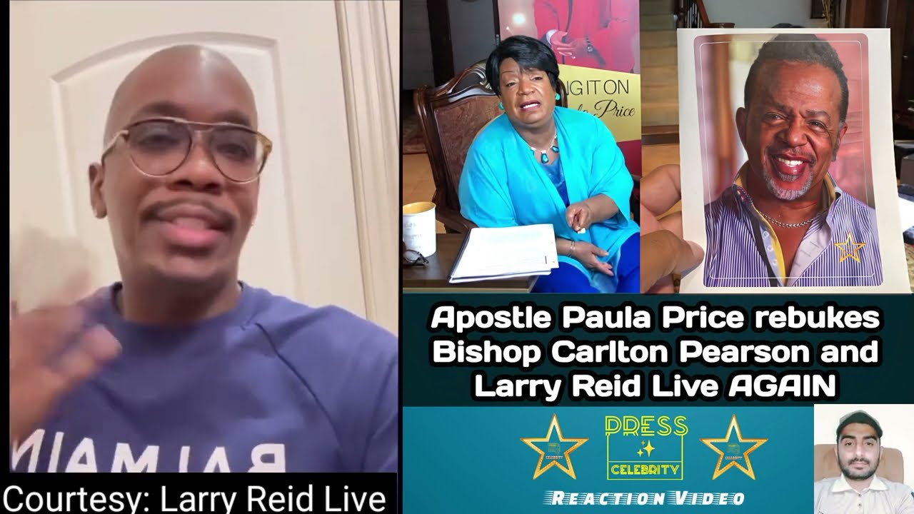 Apostle Paula Price rebukes Bishop Carlton Pearson & Larry Reid Live AGAIN😲🥱