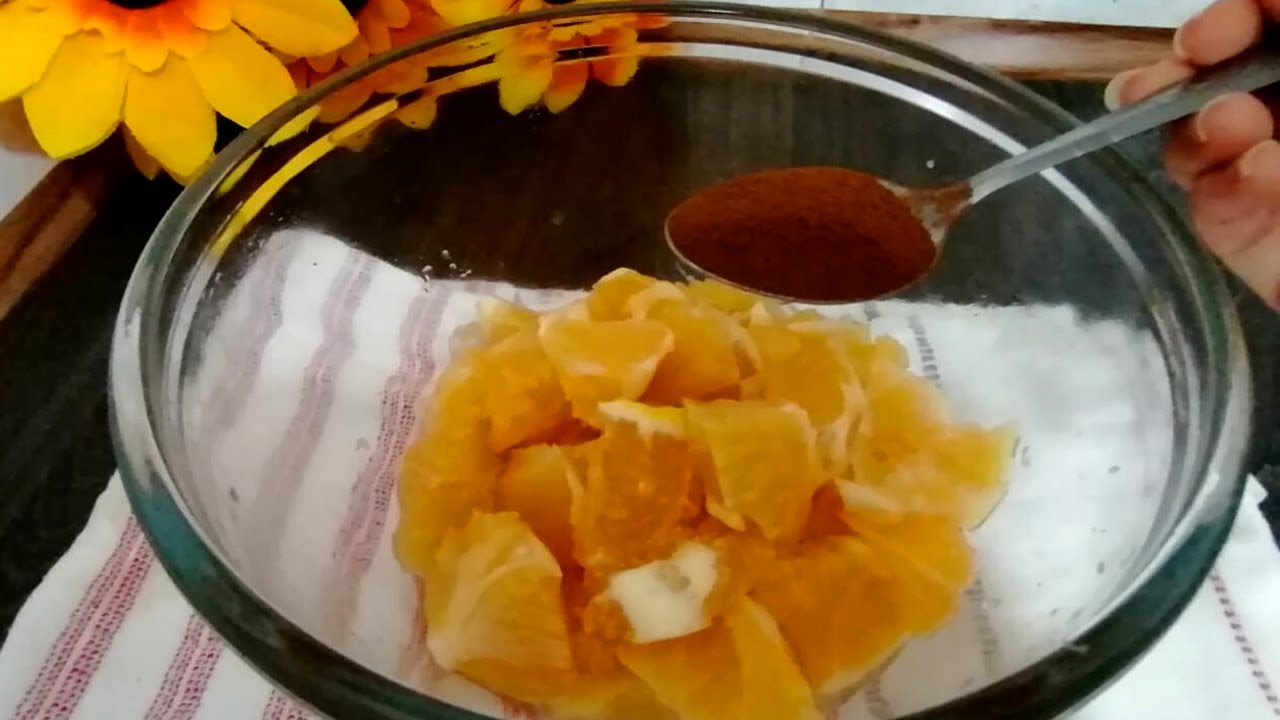 Batir la naranja con café y quedará satisfecho 🍊 Postres fáciles y rápidos