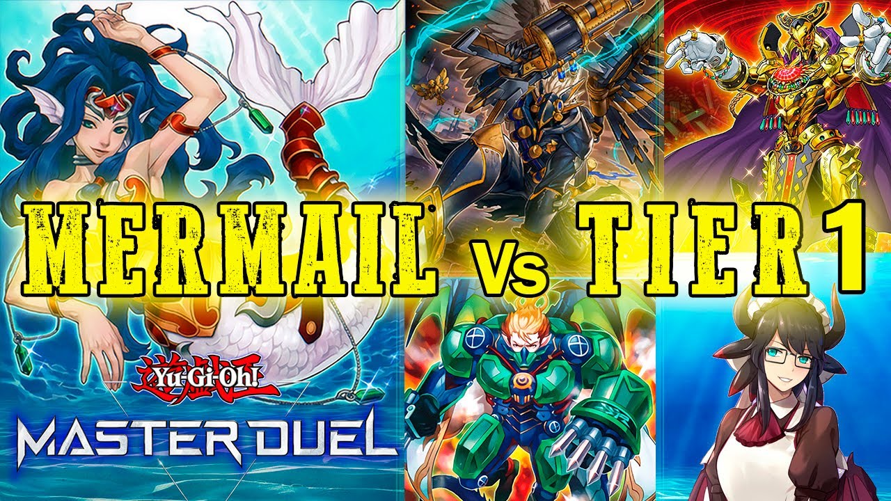 MERMAIL Destroy META DECKS 2022 Yu-Gi-Oh! Master Duel Platinum rank