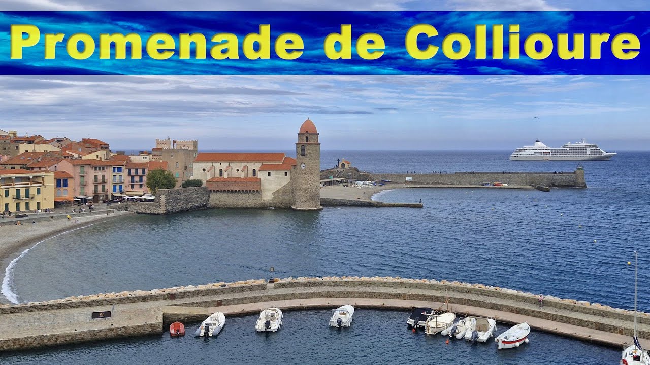 Promenade de Collioure - Walk in Collioure, France #promenade #collioure #france #summer #cruise