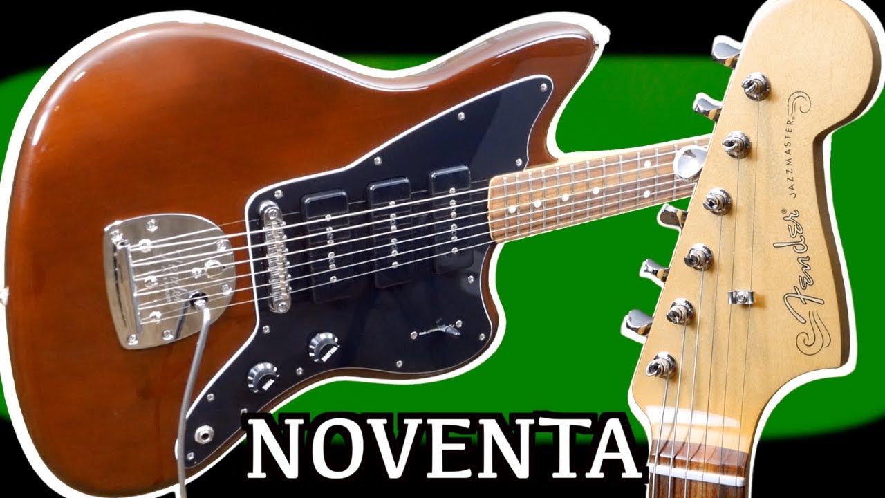 TRIPLE P90s RETURN! | 2021 Fender Noventa Jazzmaster Walnut 3 P90 | Review + Demo