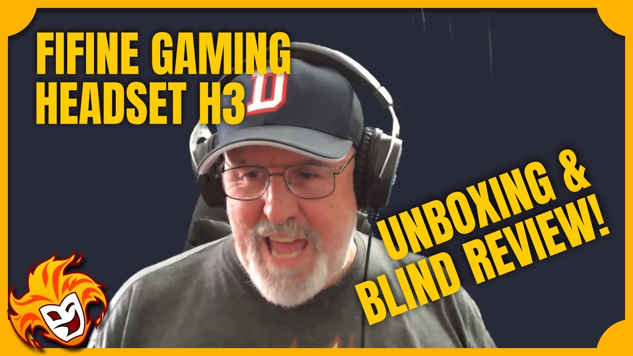 FiFine Ampligame H3 Gaming Headset - Unboxing and Blind Review