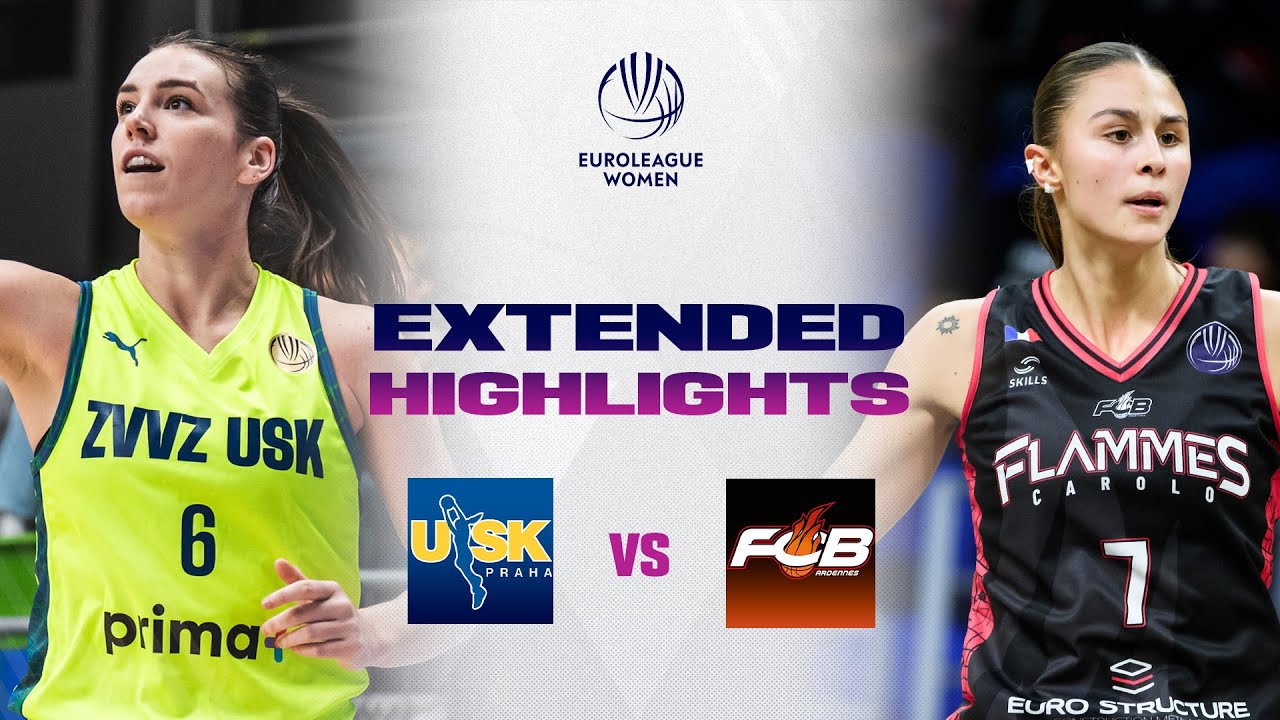 ZVVZ USK Praha v Flammes Carolo Basket | Full Game Highlights | EuroLeague Women 2025-26