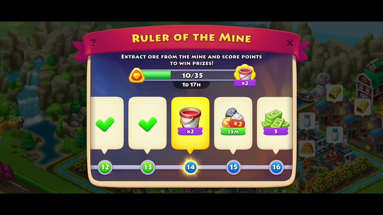 TOWNSHIP | Mining event in which I'm trying to win the main prize!