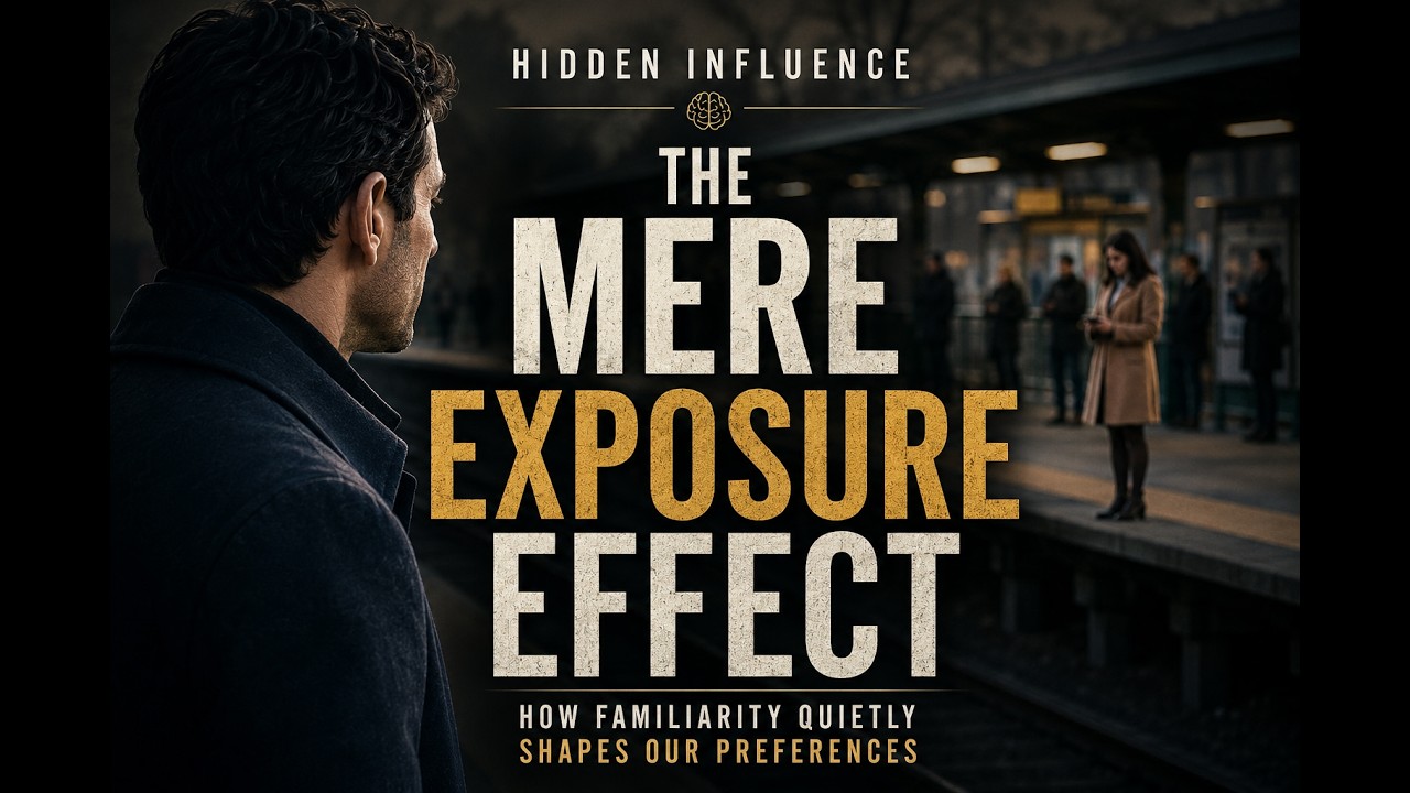 The Mere Exposure Effect | How Familiarity Quietly Shapes Our Preferences