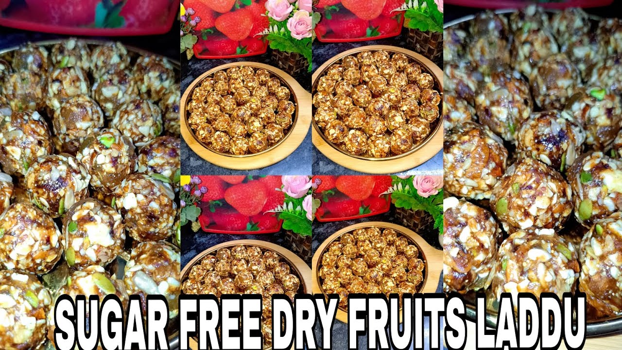 SUGAR FREE DRY FRUITS LADDU..HEALTHY AND TASTY RECIPE..|| SMITA KITCHEN CRAFT || 