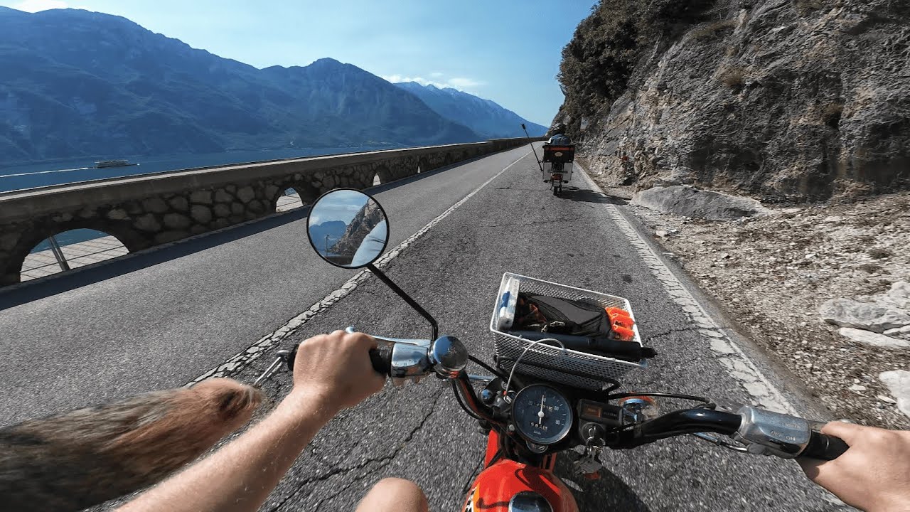 2.000km Mopedtour| Gardasee und Ruhetag 3/7