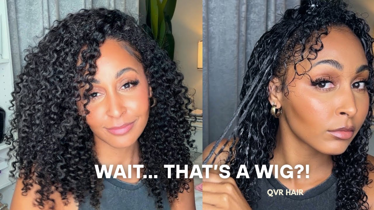 Half Wig That Looks Like MY Hair?! | Quick Summer Install for Beginners | QVR HAIR