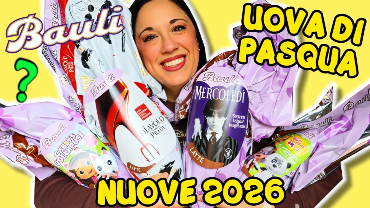 Apro UOVA di PASQUA BAULI 2026! iolanda sweets