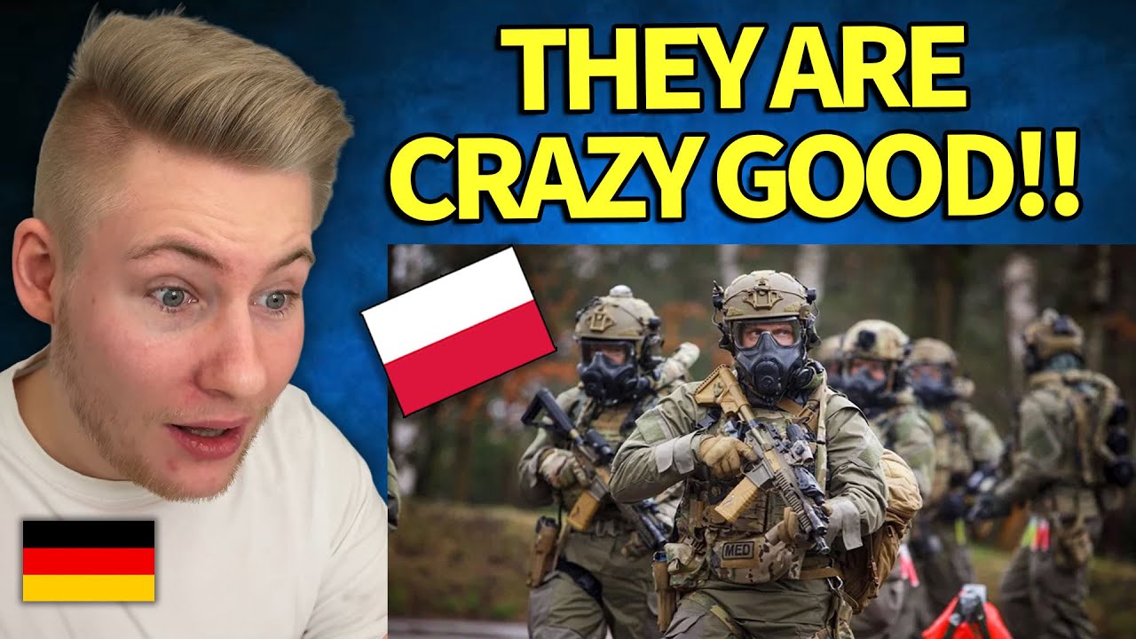 German reacts to Polish Special Forces - JW GROM