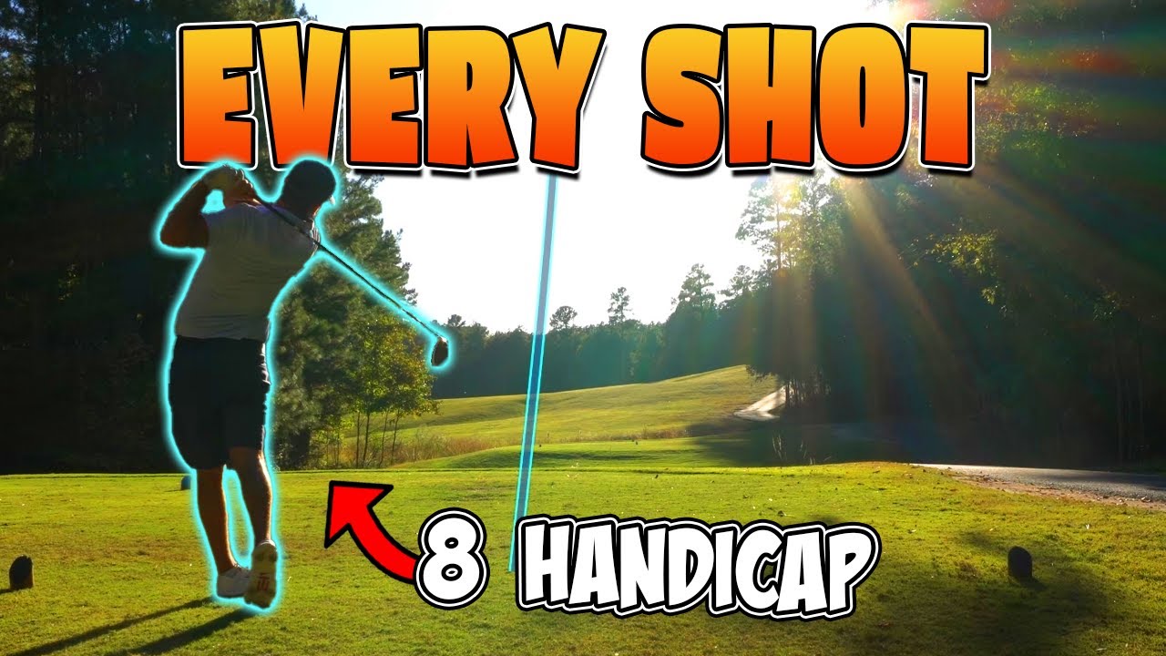 EVERY SHOT of an 8 Handicap Golfer | Waterford Golf Club