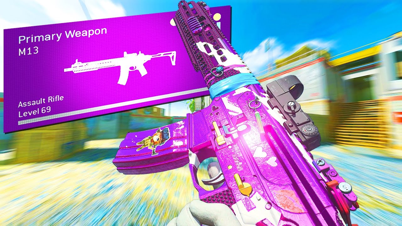 I used the M13 and got accused of hacking because of this... - BEST M13 Search and Destroy class