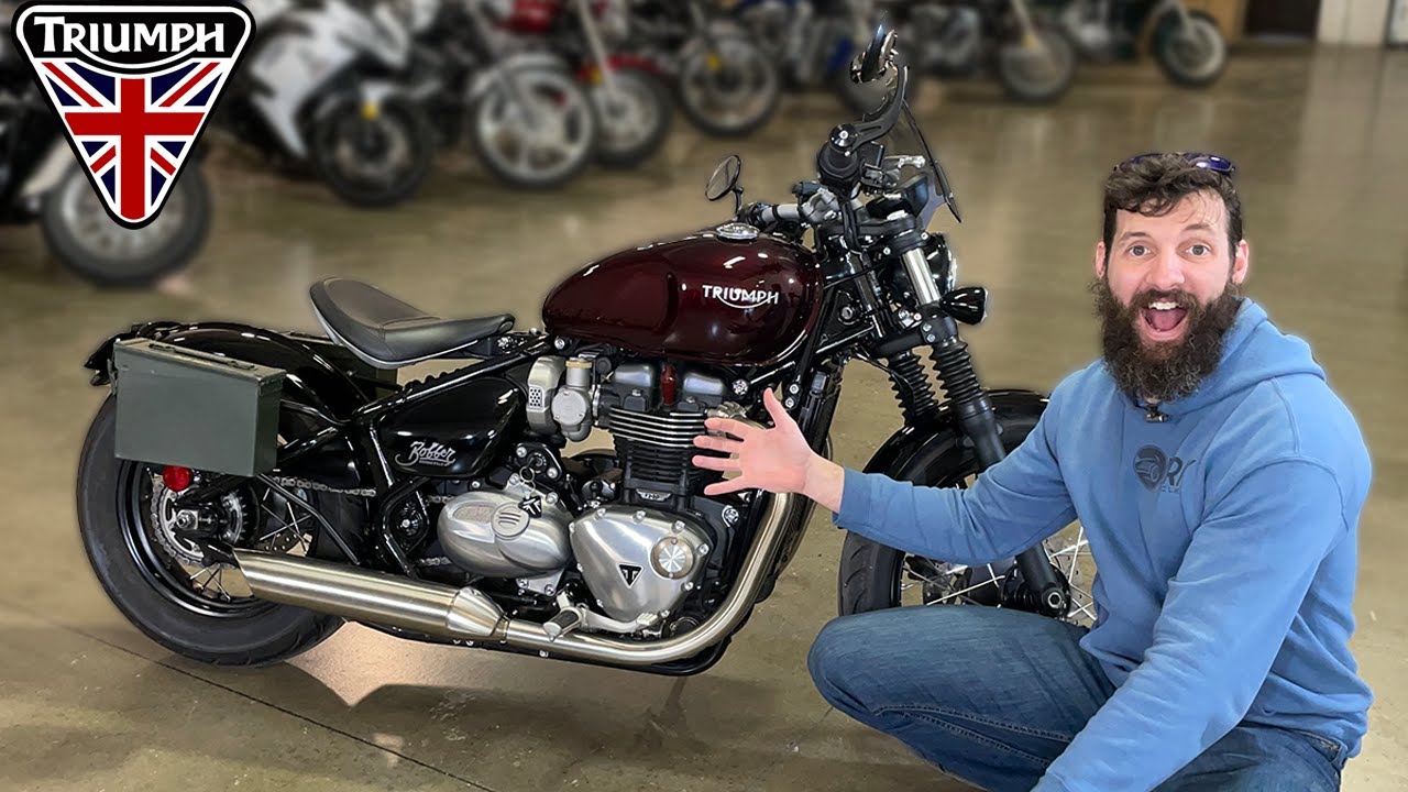 The Coolest Motorcycle Triumph has EVER Made! (The Bobber)