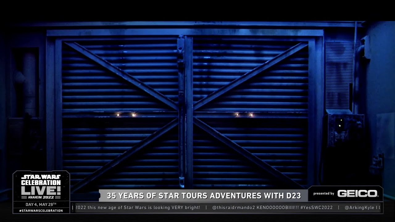 STAR TOURS - Original Movie from 35th Anniversary Panel (SWC 2022) #ReleaseTheStarToursOriginalMovie